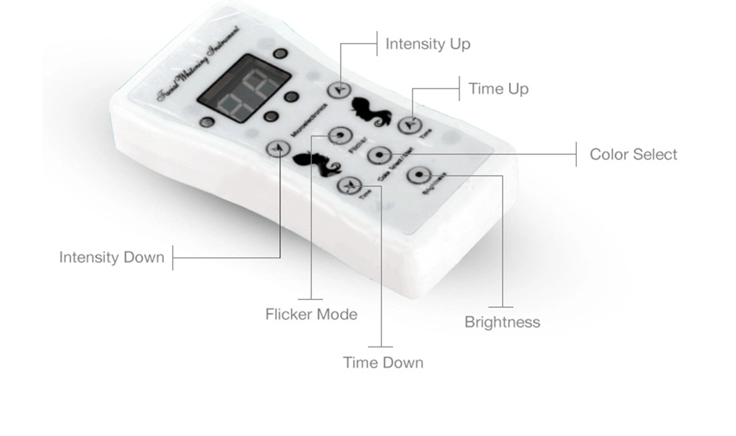 LED Face Light Facial Therapy 7 Colors PDT Beauty Salon Machine